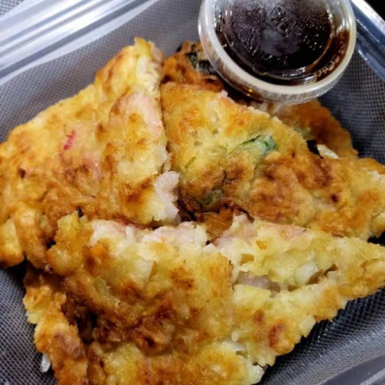 Savor Our Seafood Pancake