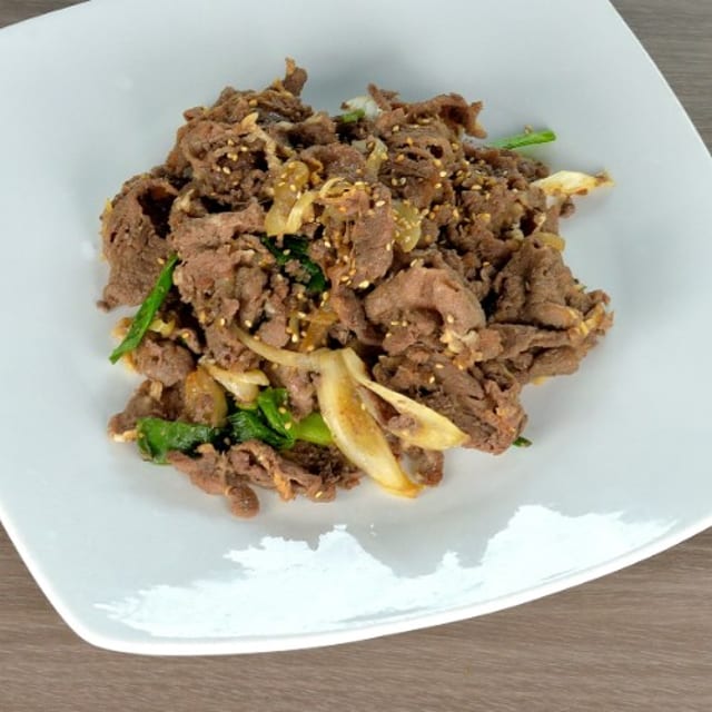 Beef Bulgogi.