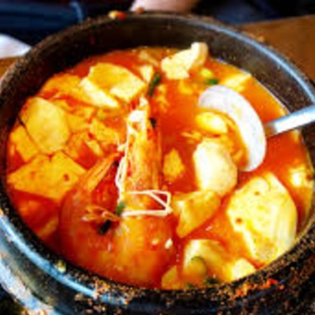 Special Seafood Tofu Soup.