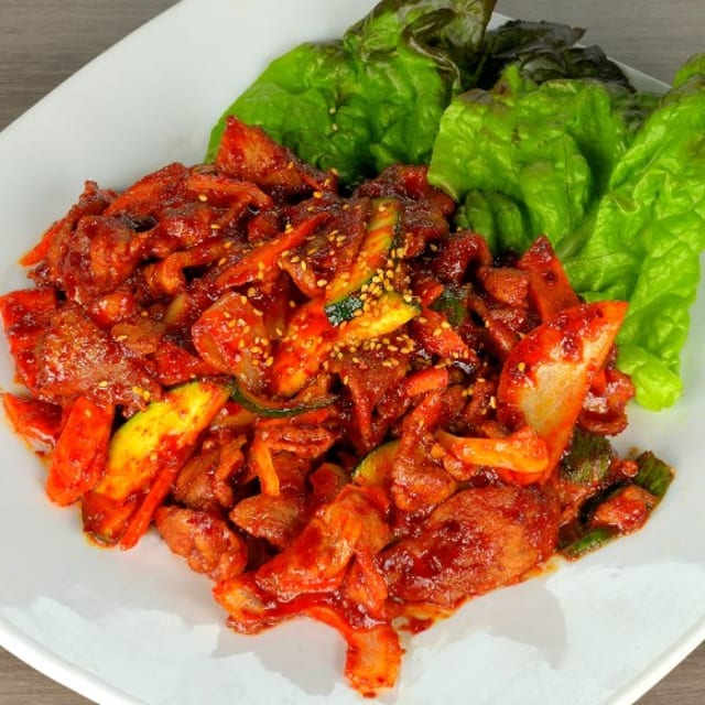Spicy Pork Bulgogi.