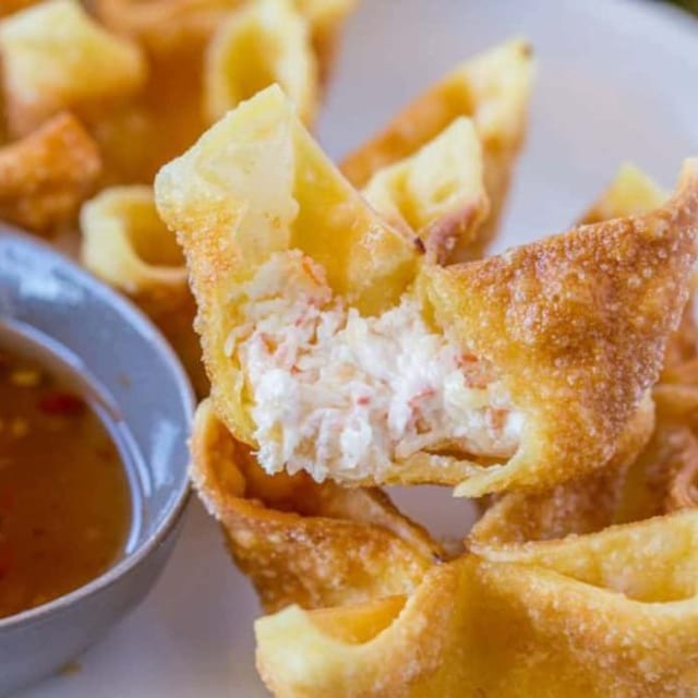 Fried Crab Wonton.