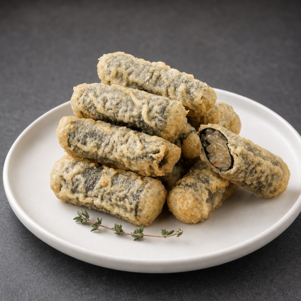 Crispy Fried Seaweed Roll.
