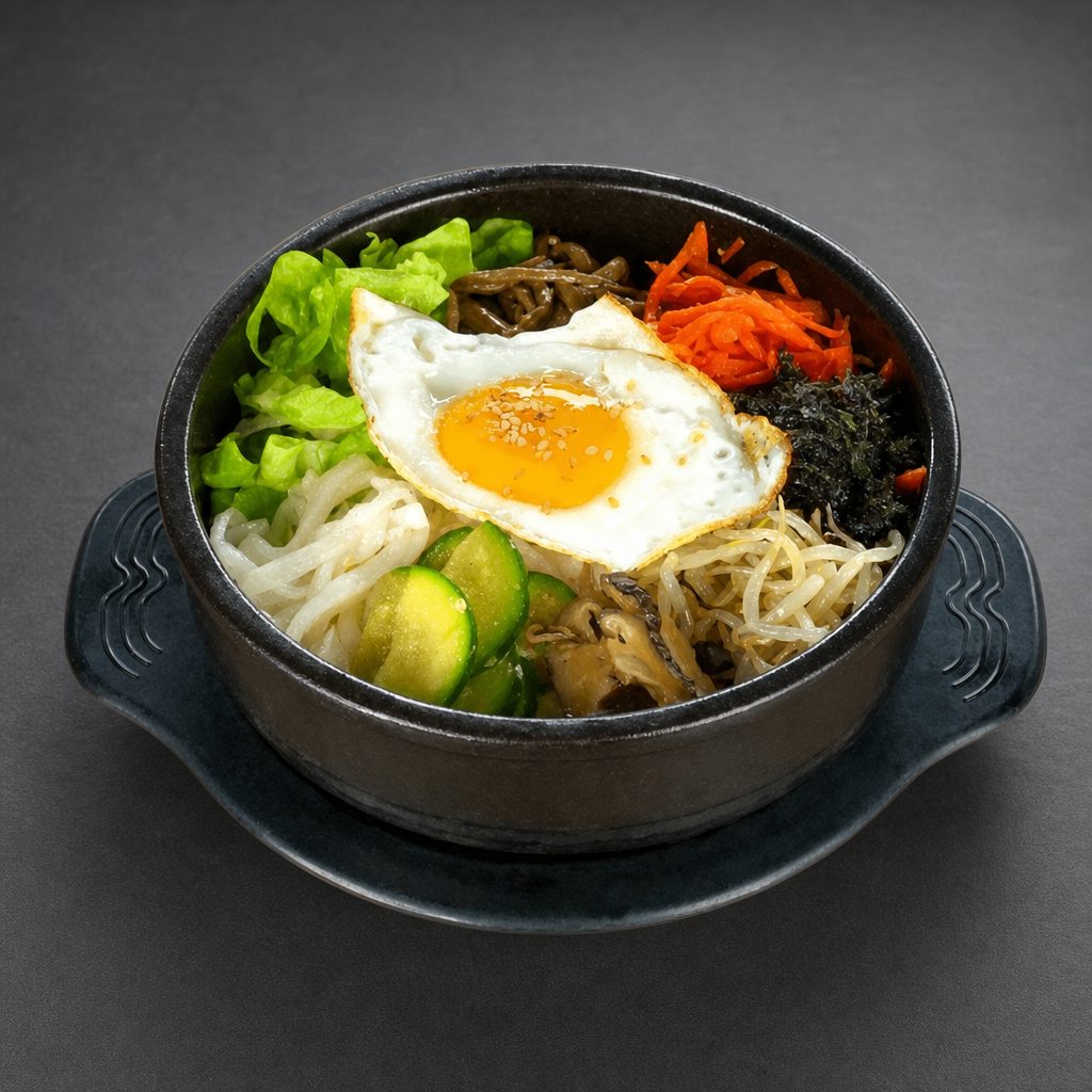 Vegetable Bibimbap.