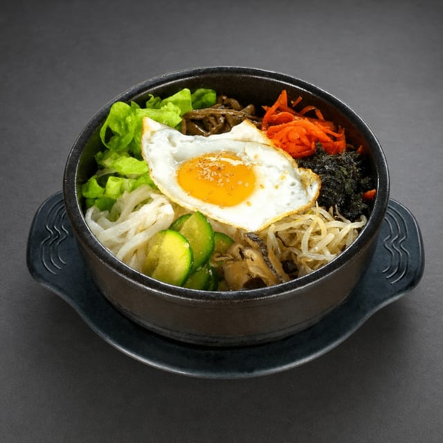 Vegetable Bibimbap.