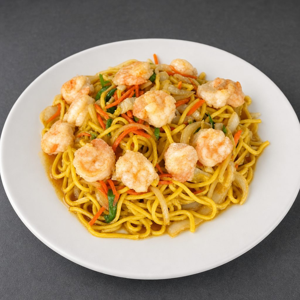 Shrimp Lo Mein.