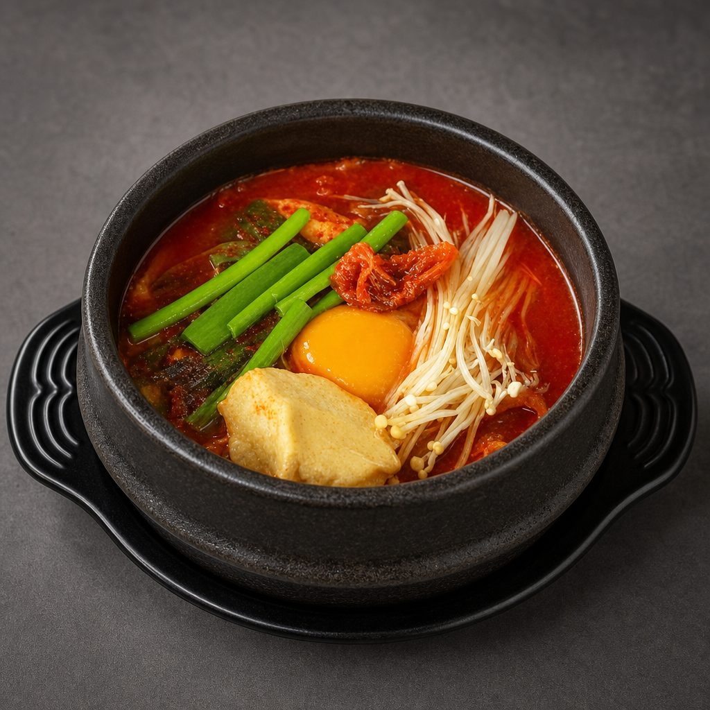 Soon Tofu Jji Gae.