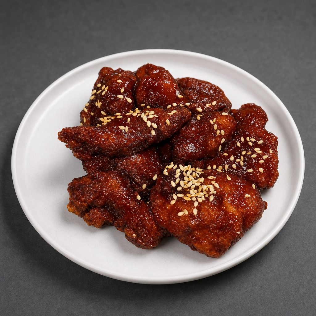 Spicy Korean Chicken.