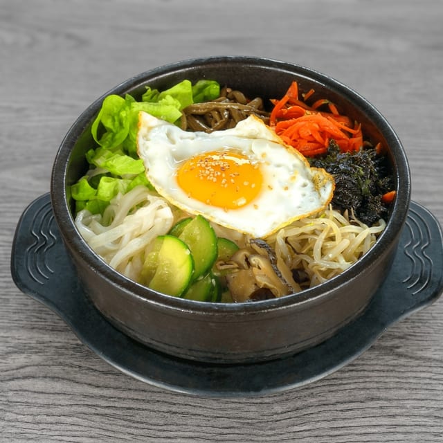 Vegetable Bibimbap.