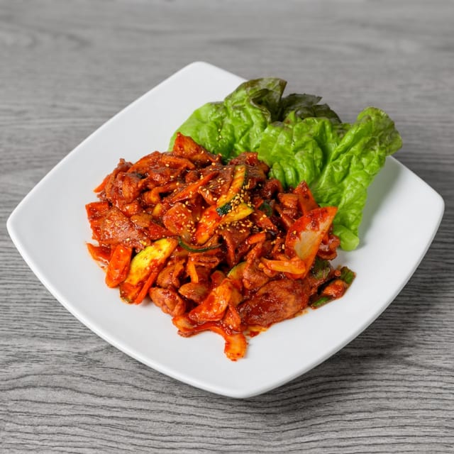 Spicy Pork Bulgogi.