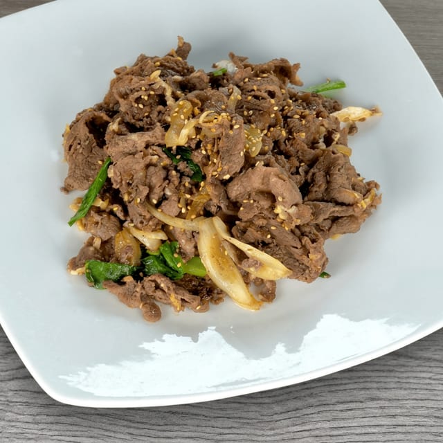 Beef Bulgogi.